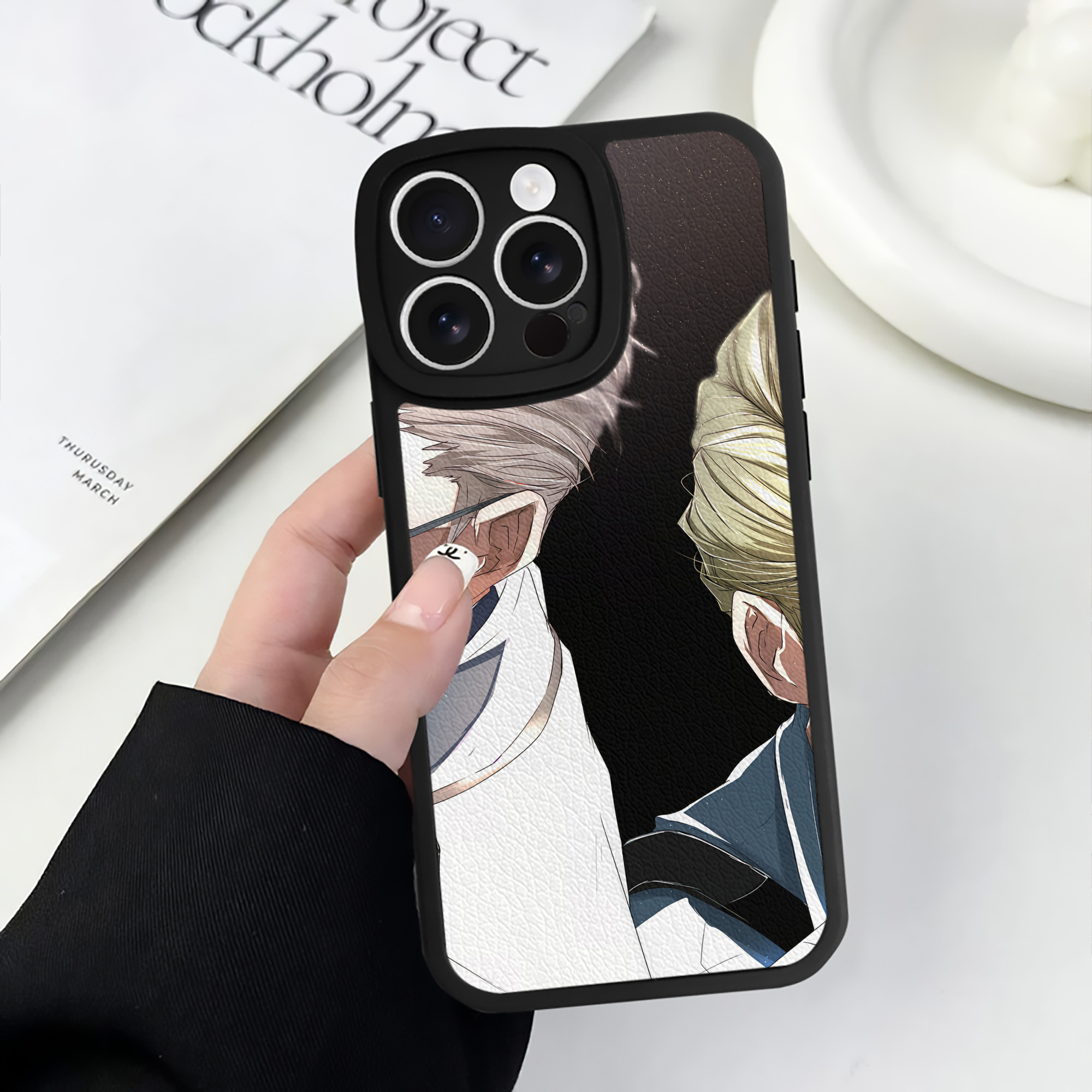 （画像用） SPY×FAMILY间谍家家酒 【iPhone 16シリーズ対応】シリコンスマホケース（レザー調） 材質：シリコン